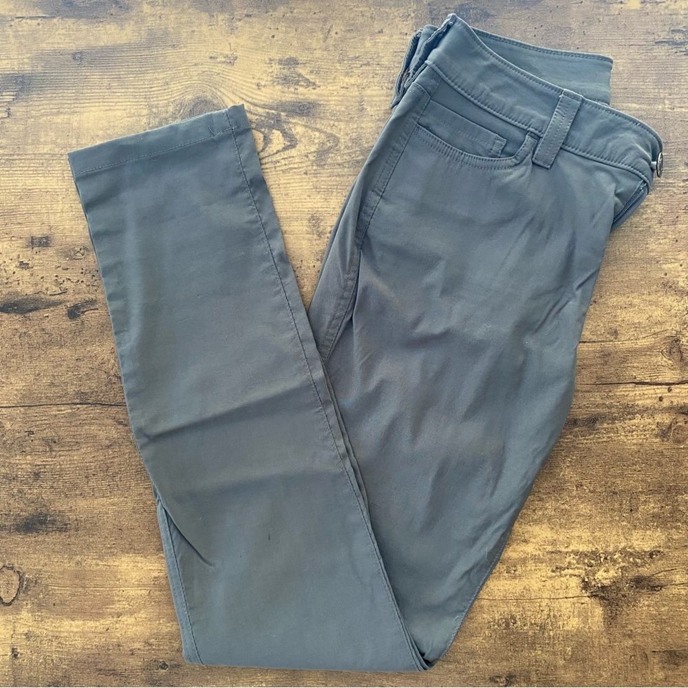 Eddie Bauer Mid Rise Straight Leg Charcoal Women’s Pants